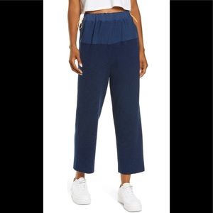 NWT Free People Movement Surfside Joggers In Navy Blue Size Small